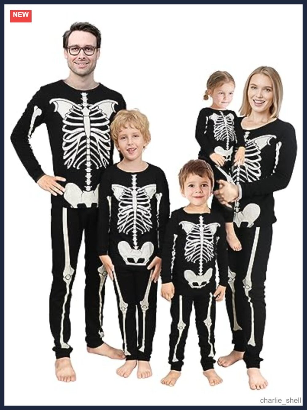 Matching Family Christmas Pajamas 100% Cotton Holiday Sleepwear Set